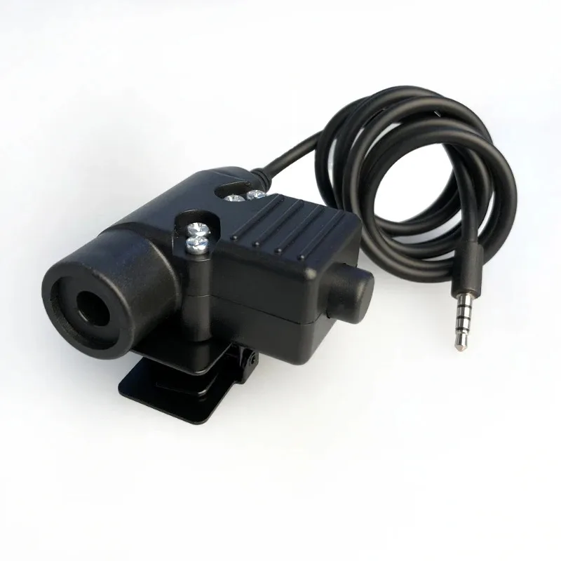 Radio U94 PTT Headset Military Adapter for Z-Tactical for iPhone Cellphone 3.5mm Plug 77UB