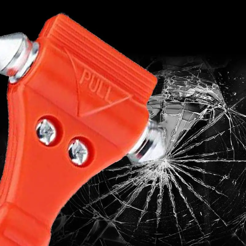 Car Safety Hammer Car Two-in-one Rescue Emergency Hammer Fire Escape Hammer Car Window Breaker