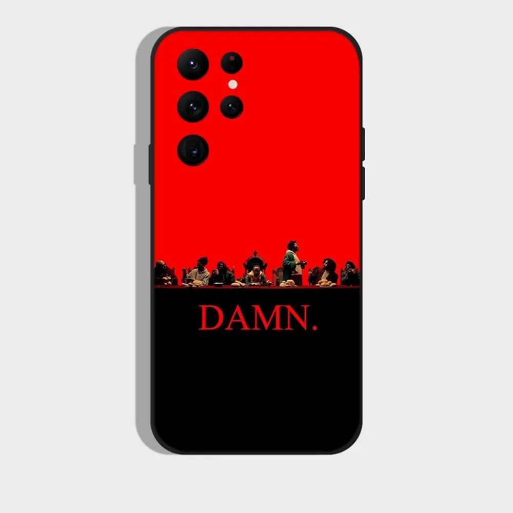 Kendrick Lamar DAMN Phone Case For Samsung S21,S22 Ultra,S20,S30 plus,S22 plus,S23,S30 ultra 5G Silicone Cover