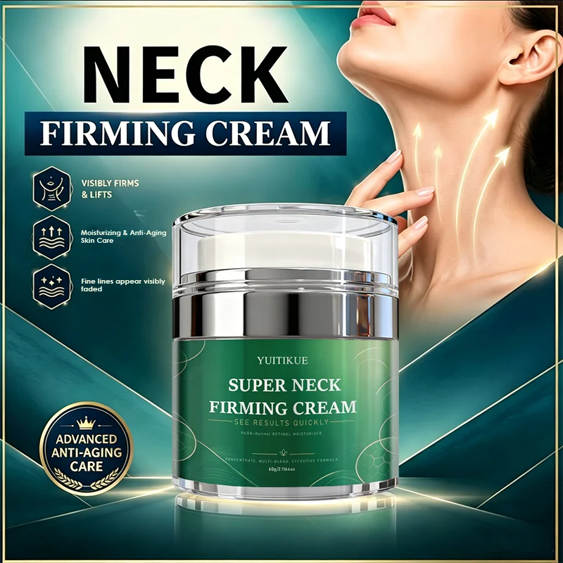 YUITIKUE Super Neck Firming Cream 60g Retinol Moisturizing Lifting Smoothing Hydrating Neck Skin Care Cream For Women