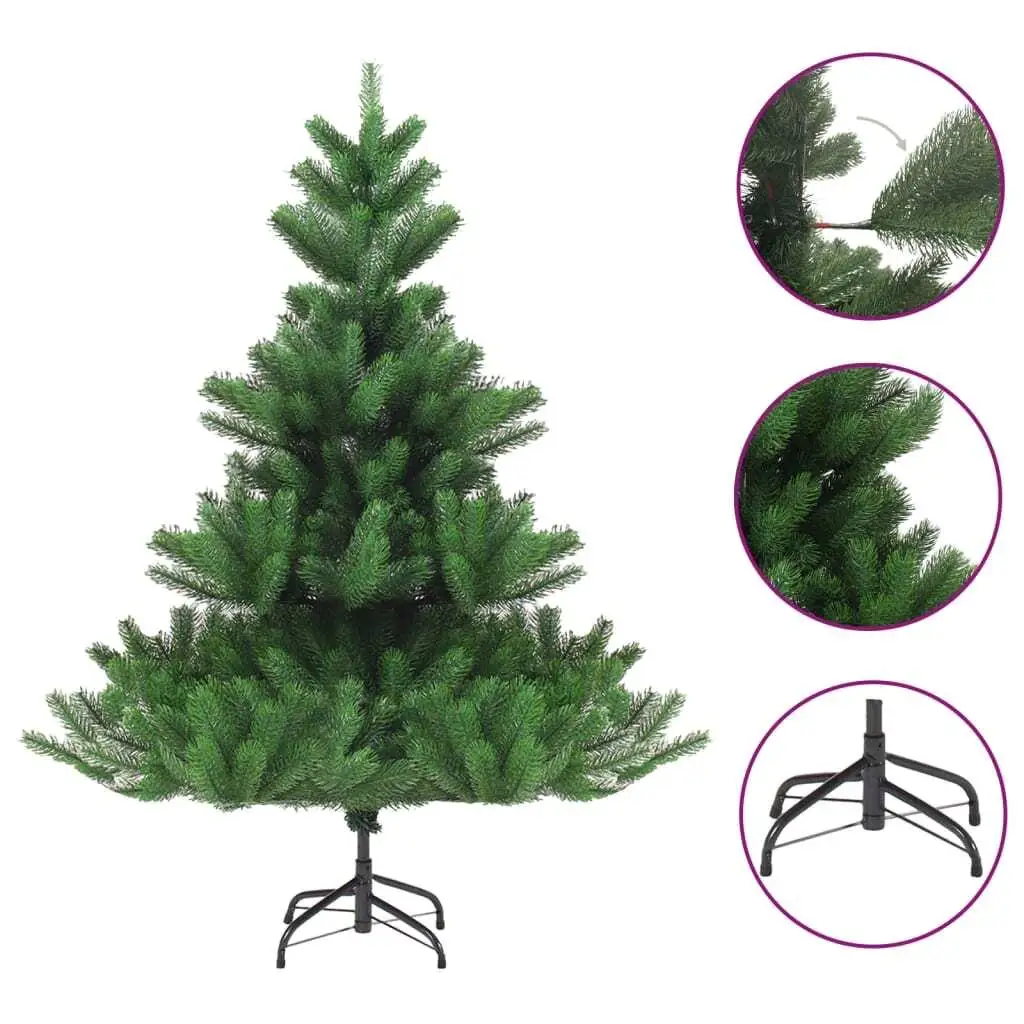 5ft Nordmann Fir Artificial Christmas Tree - Green Holiday Decor for Festive Celebrations