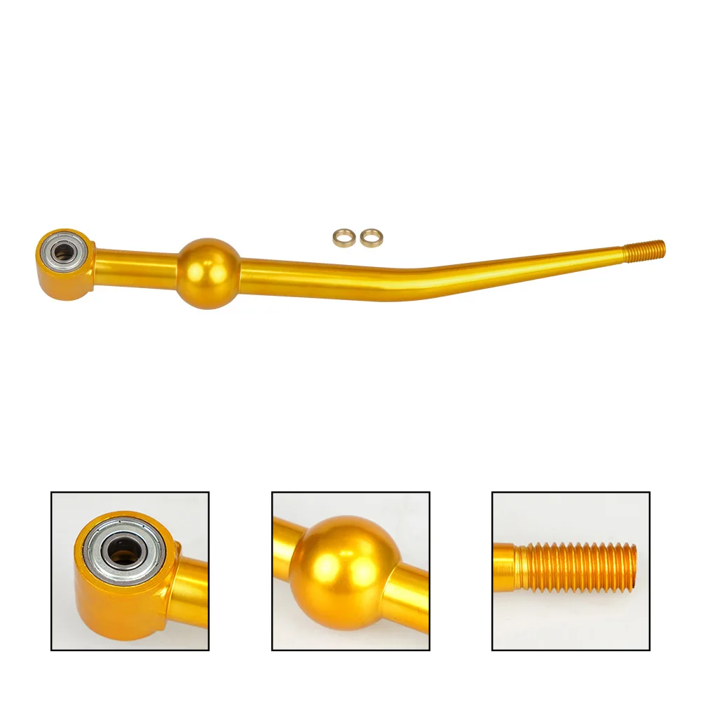 Car restoration Accessories Single Bend Gear Shift Lever Fast Shift Lever Forging Shifter for Honda Car Series