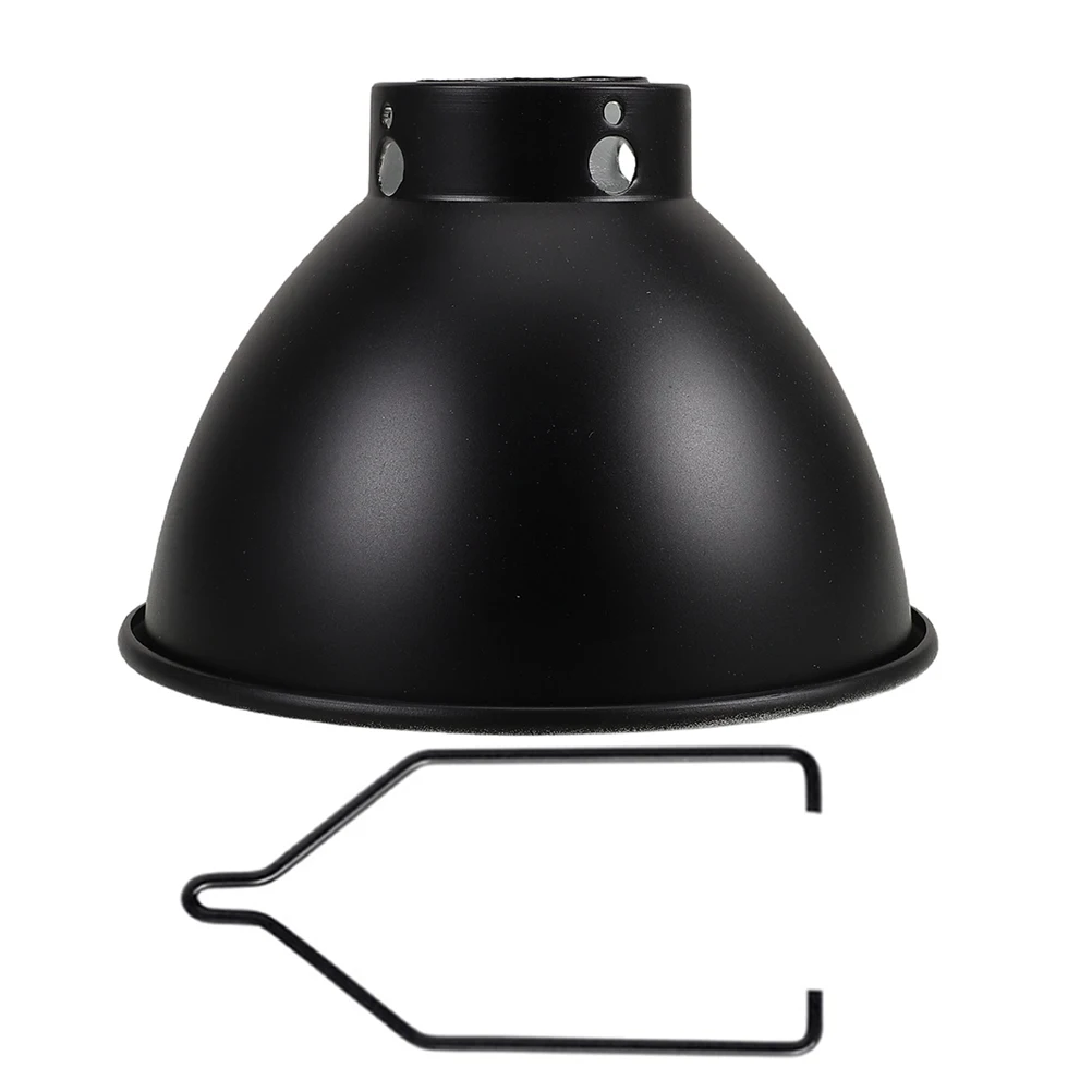 

Efficient Heat Lamp Reflector Reptile Insulation Lampshade High Temperature Resistance Wide Coverage for Terrarium