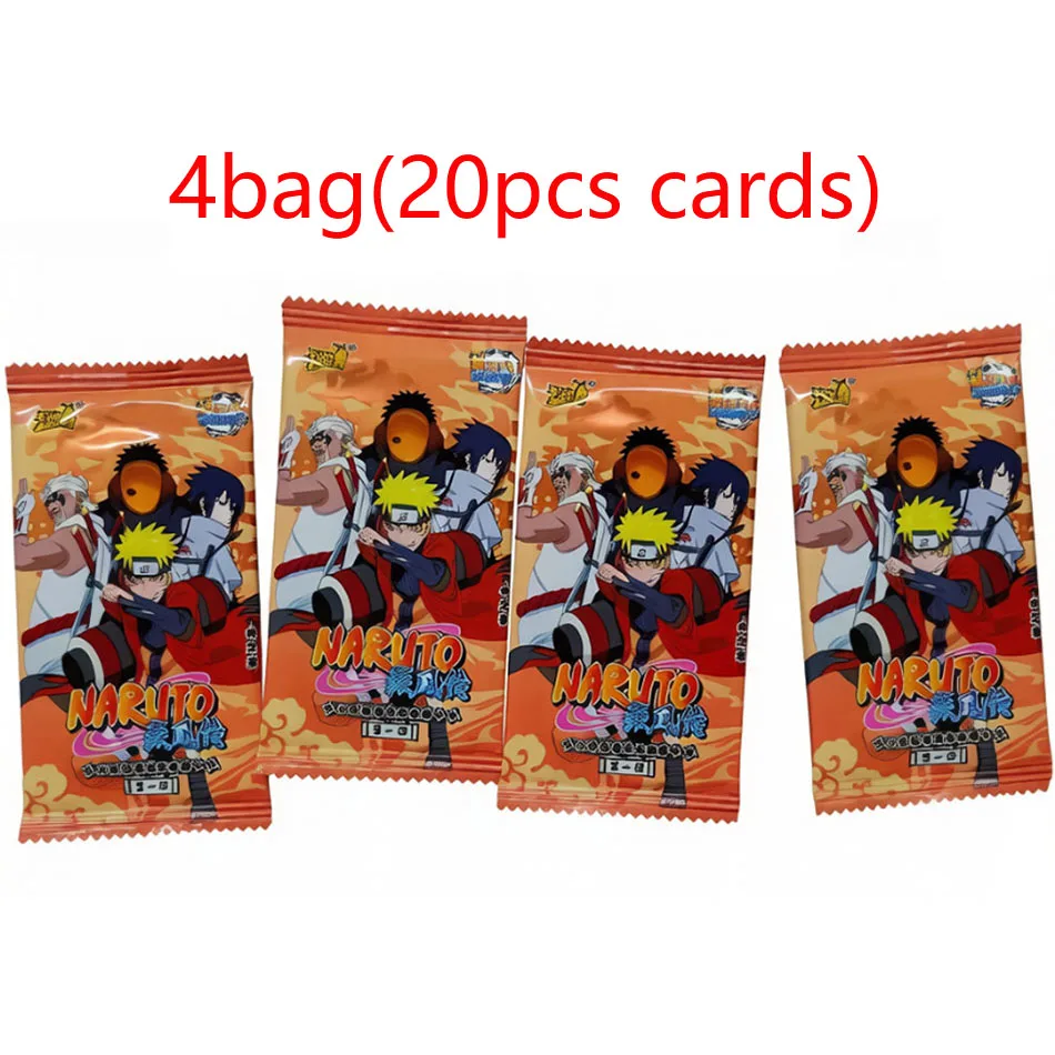 Tarjetas Originales de Naruto, Colección de Juego Ninja de Uzumaki y Sasuke, Caja de Tarjetas Raras, Tarjetas Flash KaYou Naruto, Juguetes de Regalo