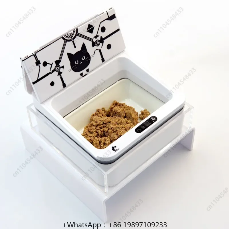 Automatic Cat And Dog Feeder With Dual-Sensing Technology (RFID/Infrared) And Customizable Design