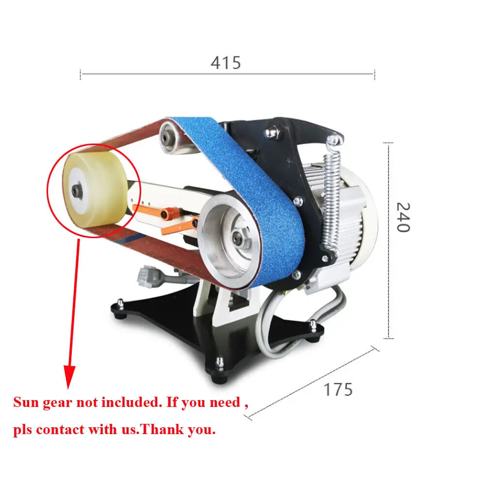 Small Abrasive Belt Machine Vertical Horizontal Sand Machine Grinding Polishing