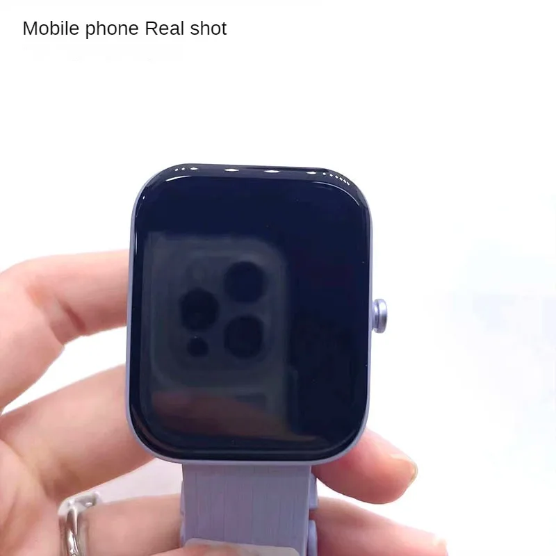 Protector de pantalla de reloj, película protectora de reloj ultrafina de alta calidad, inastillable, fácil de instalar, película protectora de reloj de arroz rojo