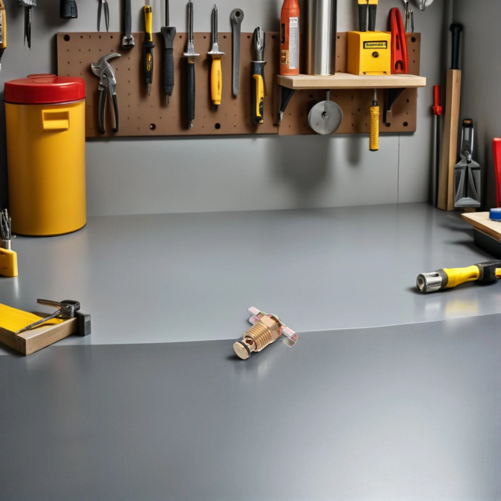 

4pcs Air Compressor Drain Valve 1/4Inch Metal Quick-Drain Check Valve For Water Tank Moisture Removal Easy Installation