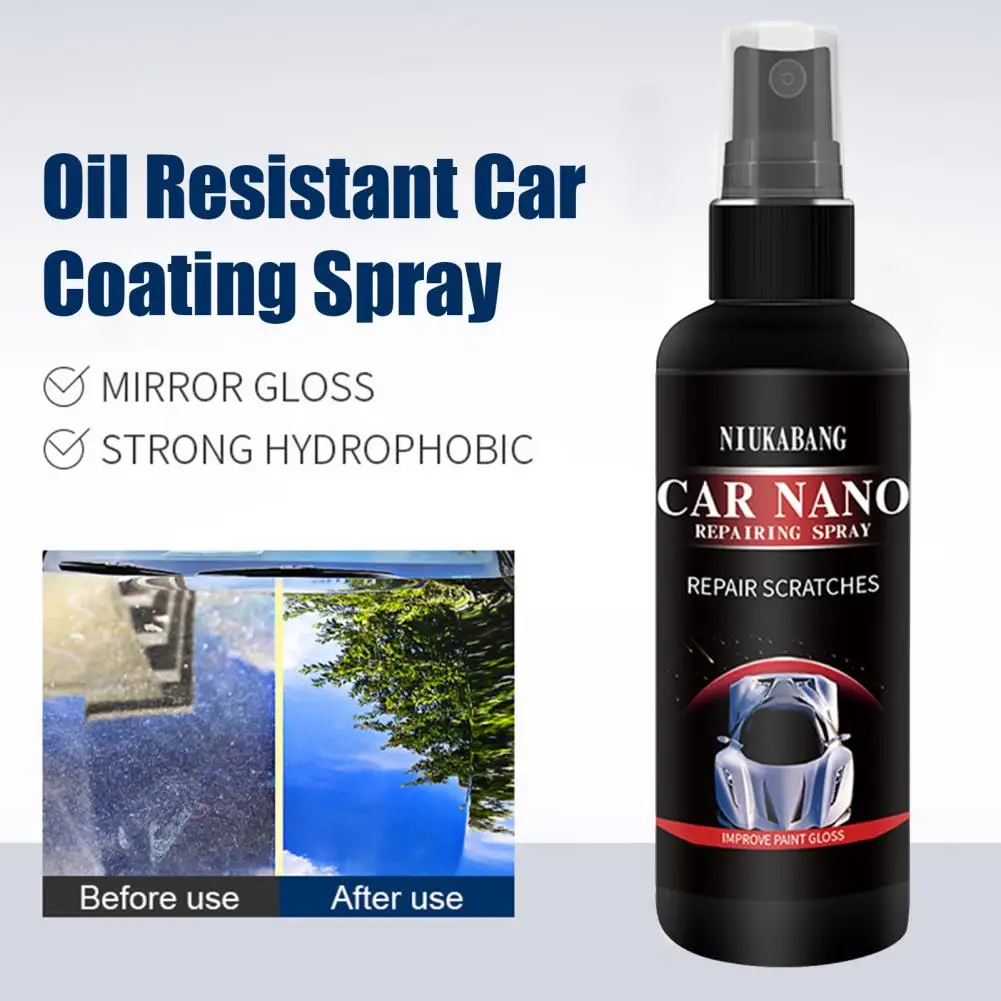 High Protection Fast Coated Car Nano Spray With Towel Ultra-hydrophobic Effective Scratch Repairing Car Coating Spray