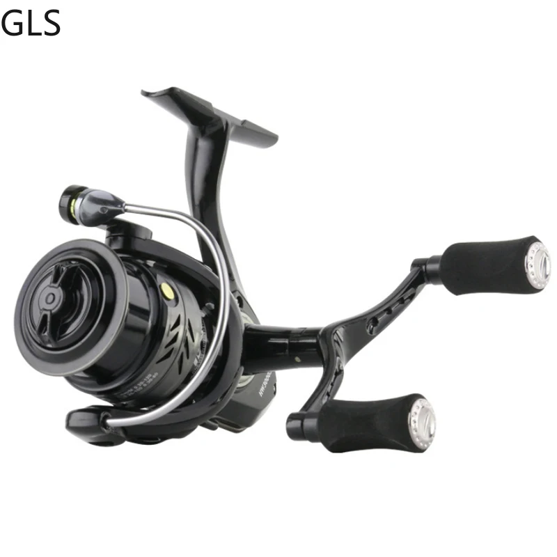 

2000 3000 Series Max Drag 6kg High Quality Small Fishing Reel 5+1BB Metal Double Rocker Pike Trout Spinning Fishing Wheel