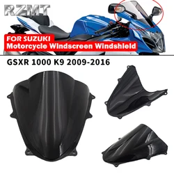 For SUZUKI GSXR1000 GSXR 1000 K9 2009-2016 Windscreen Windshield Shielda Double Bubble Wind Deflector Motorcycle Accessories