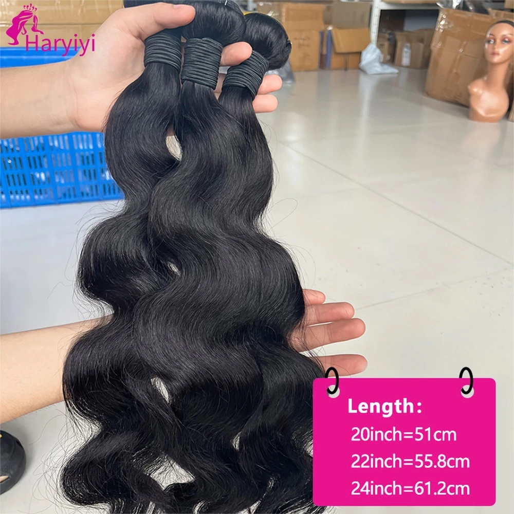 24 26 28 Pouces Tissage Cheveux Humains Bouclé Body Wave Bundles Human Hair 12A Bouclé Meche Tissage Humain Hair 1/3/4 PCS Lot de Tissage Cheveux Humain Naturel Malaysia Raw Hair Tissage Livraison 3 Jours France