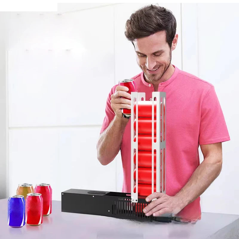 Electric Automatic Can Crusher Can Crusher 220V Household Electric Aluminum Coke Beer Can Crushing Machine - view 6