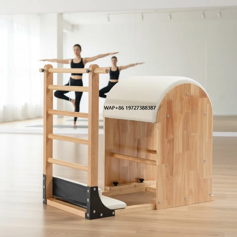 Oak Wood Pilates Reformers Pilates Ladder Barrel  Yoga Pilates Reformer