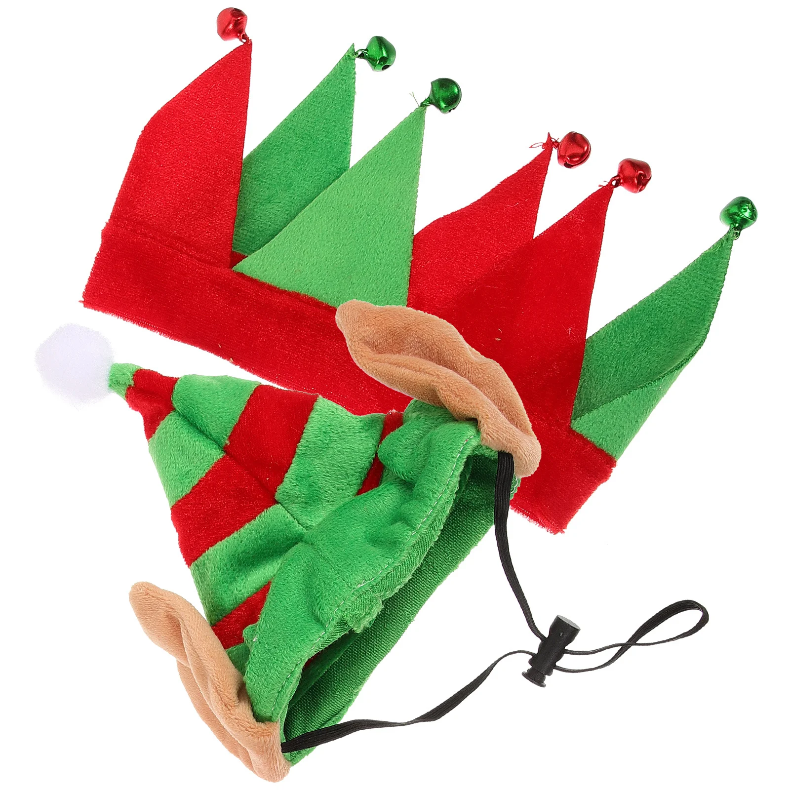 

1 set Hat Collar Set Caps For Small Cute Small Pet Costume For Dog Cat Holiday Party Decoration Xmas Pet Supplies