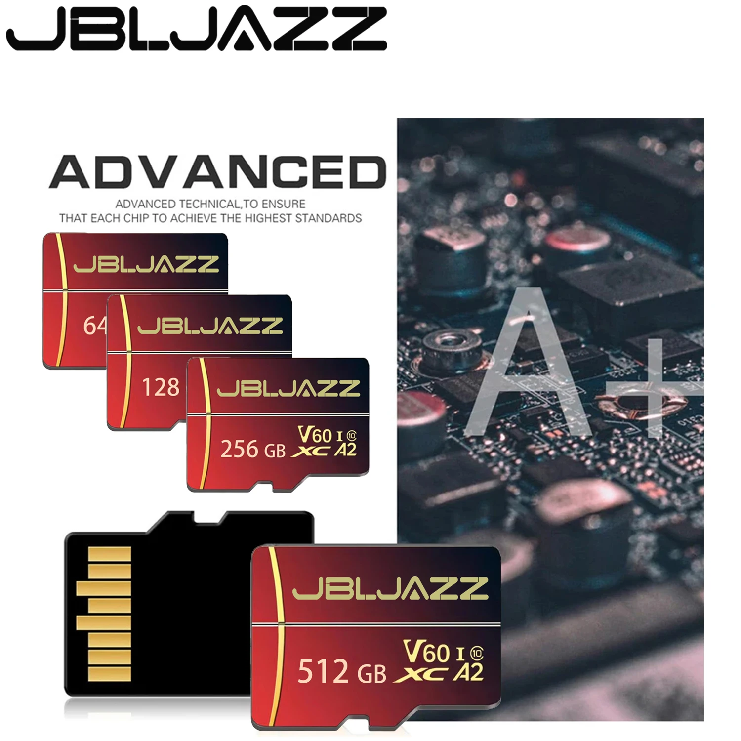 Tarjeta de memoria de 128GB, tarjeta Mini SD de 512GB, 256GB, tarjeta MicroSD C10 TF, tarjeta de memoria de alta velocidad para monitoreo de teléfonos móviles