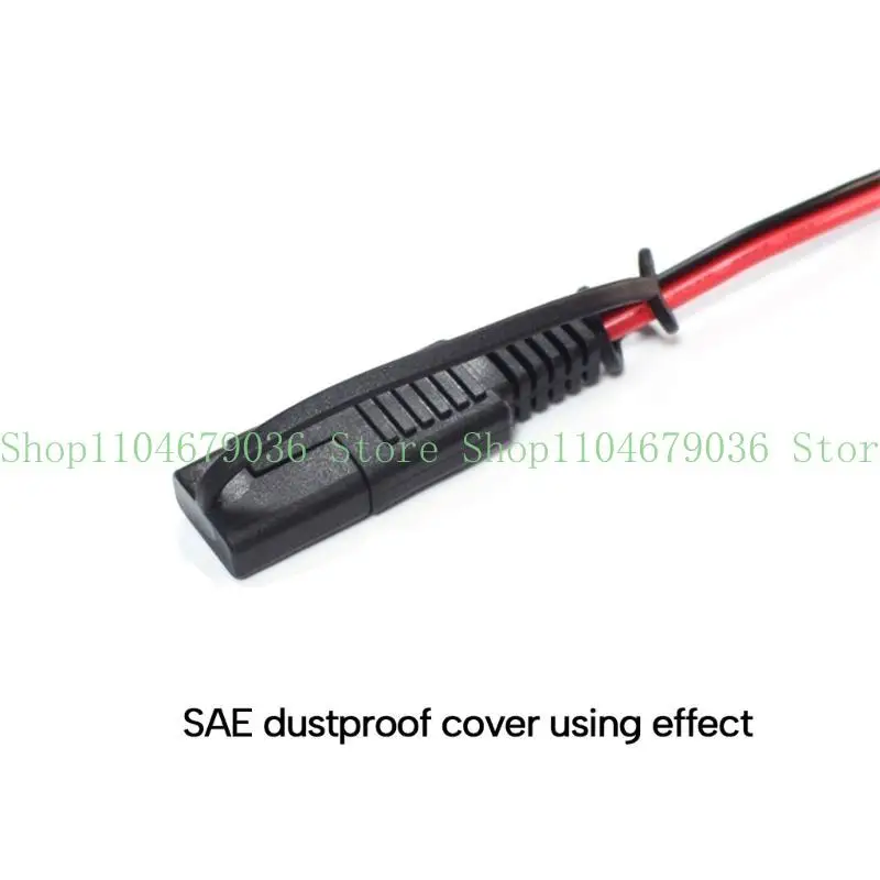 652F SAE Waterproof Cover SAE Adapter Charging Cable Dustproof Dustproof Cover Cases Replacement High Temperature Resistance