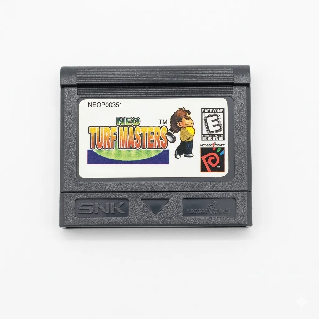 

Пользовательская игровая кассета для NGPC, Pocket и Color - [Neo Turf Masters World] - Поддержка двух языков (JP/EN) - Высокая совместимость