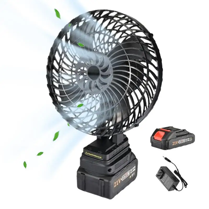 

Portable Rechargeable Fan Multi-Directional Cooling Personal Fans Camping Fan Tent Fan Lightweight For Camping Hiking