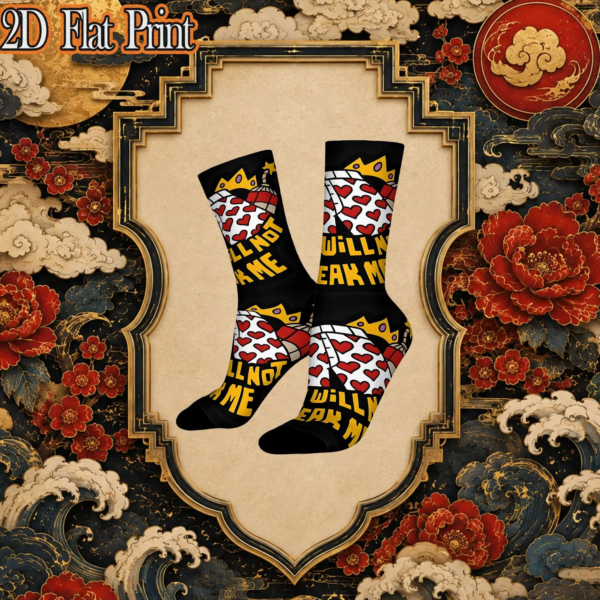 Dungeon Crawler Carl Princess Donut Vintage  Street Style Novelty Seamless Crew Creative Sock Sports Socks