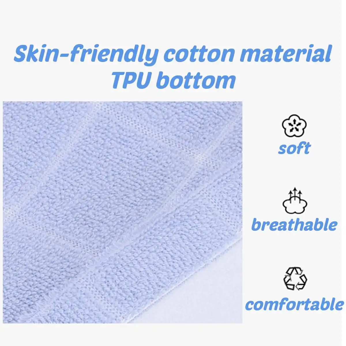 Waterproof Urine Mat for Kids and Adults, Washable and Reusable Mattress, Diaper Changing Cover, Incontinence Pad, Waterproof