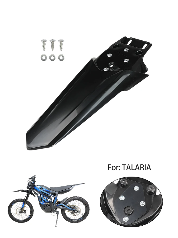 AliExpress Plastic Rear Mudguard Fender Cover For Talaria MX3 MX4 MX5 Pro X3 Concept 60V Road Legal Electric Bike MX Expert Edition