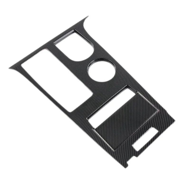 

AU34-автомобильная центральная панель переключения передач из углеродного волокна, панель управления, наклейка, внутренняя модификация для Toyota Sienna 2021 2022