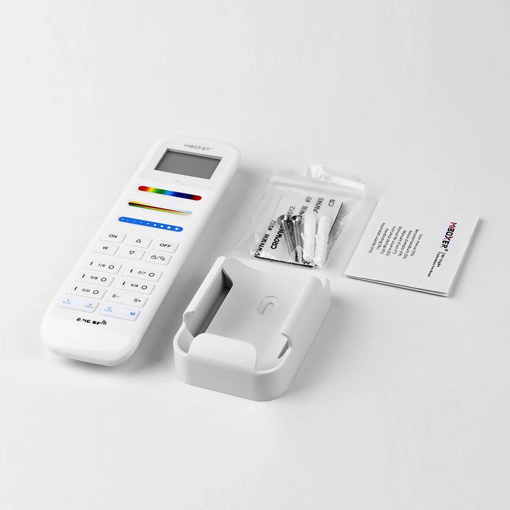 Miboxer FUT100 2.4GHz 100-Zone Group RGBCCT Touch Remote do jednokolorowych lamp CCT RGB RGBW RGB+CCT Kontroler serii taśm ledowych