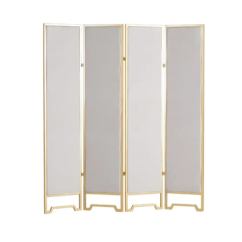 Living room partition screen folding mobile simple small apartment partition wall barrier