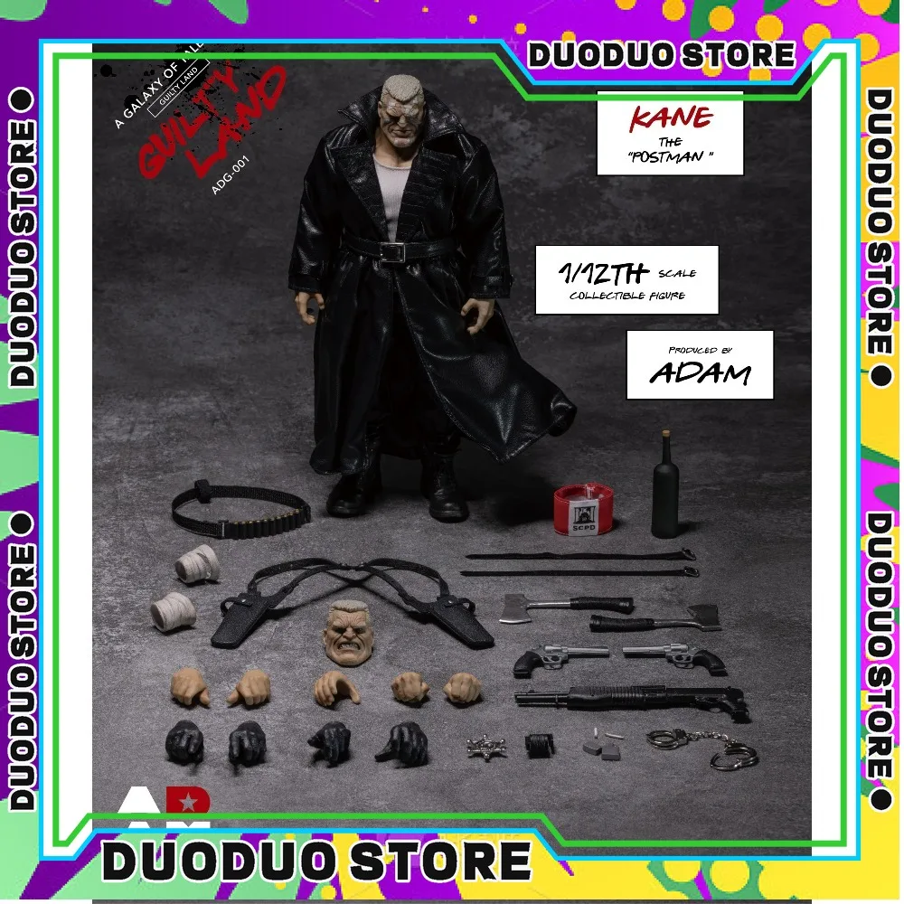 Pré-vente 1/12 Muff jouets Adam coupable terre le poste homme Kane ADG-001 Figurine d'action joint mobile Figurine à collectionner modèle cadeau