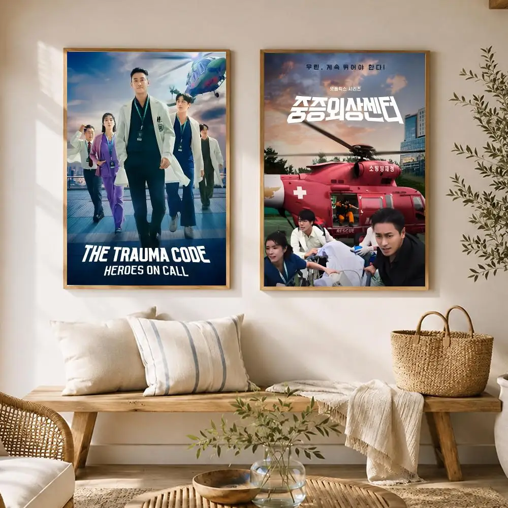 TV Series The Trauma Code   Poster HD poster wall art self-stick no-residue for home cafe office great gift