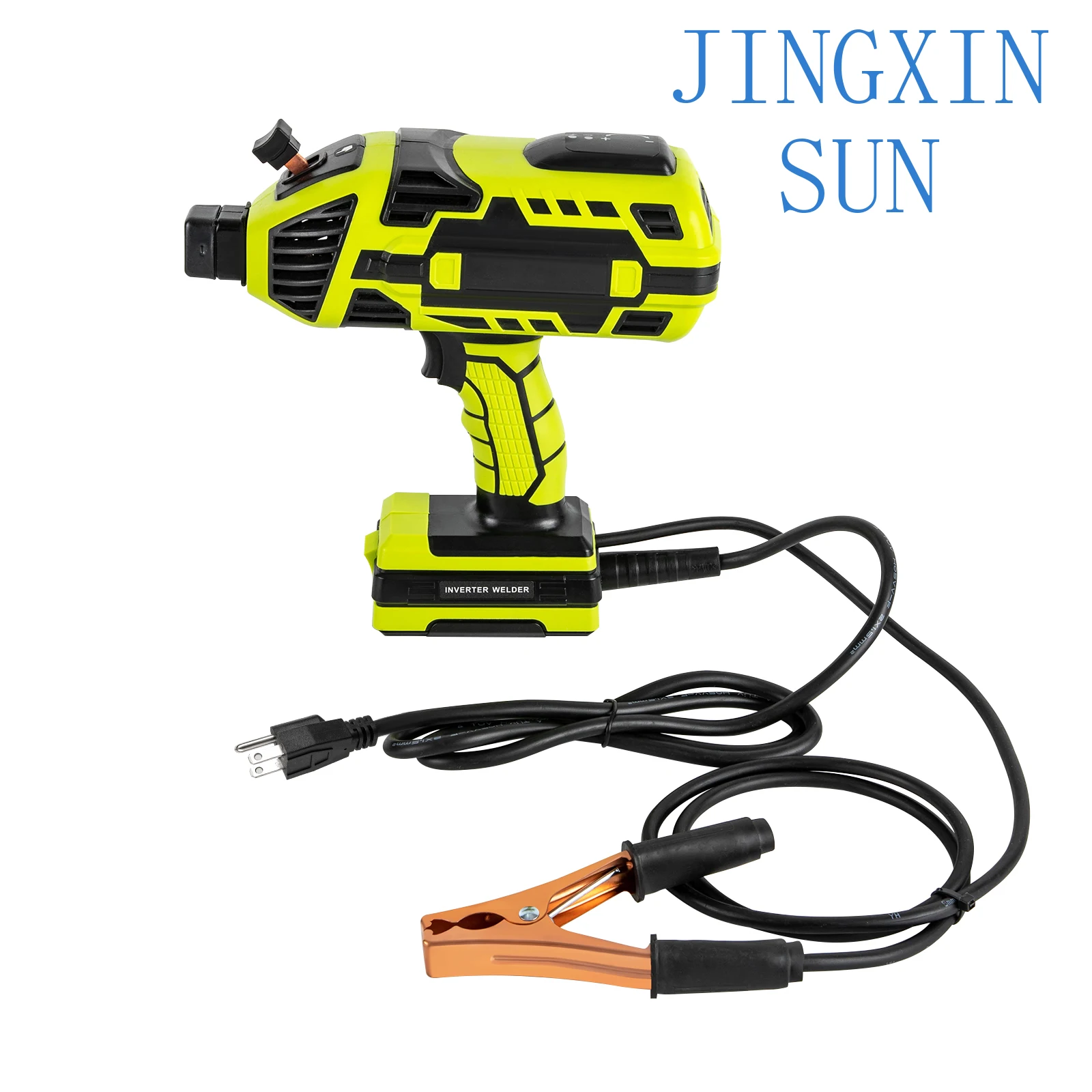 4600W Welding Machine Upgraded Handheld ARC Welder Gun 6 Variable Current Adjustment Green 3/32