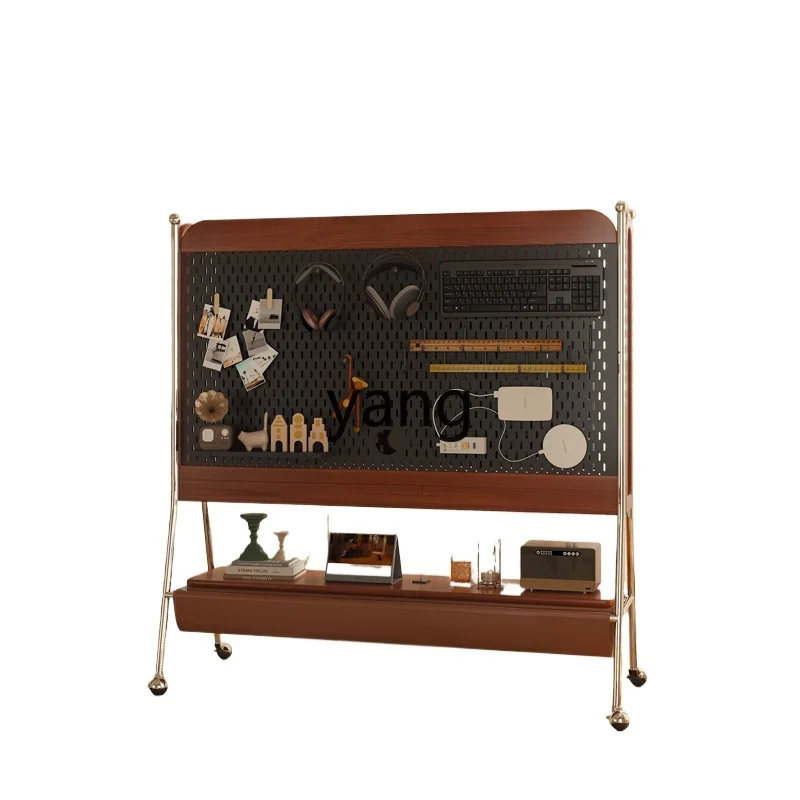 LMMremovable TV bracket multi-functional TV cabinet simple solid wood small apartment