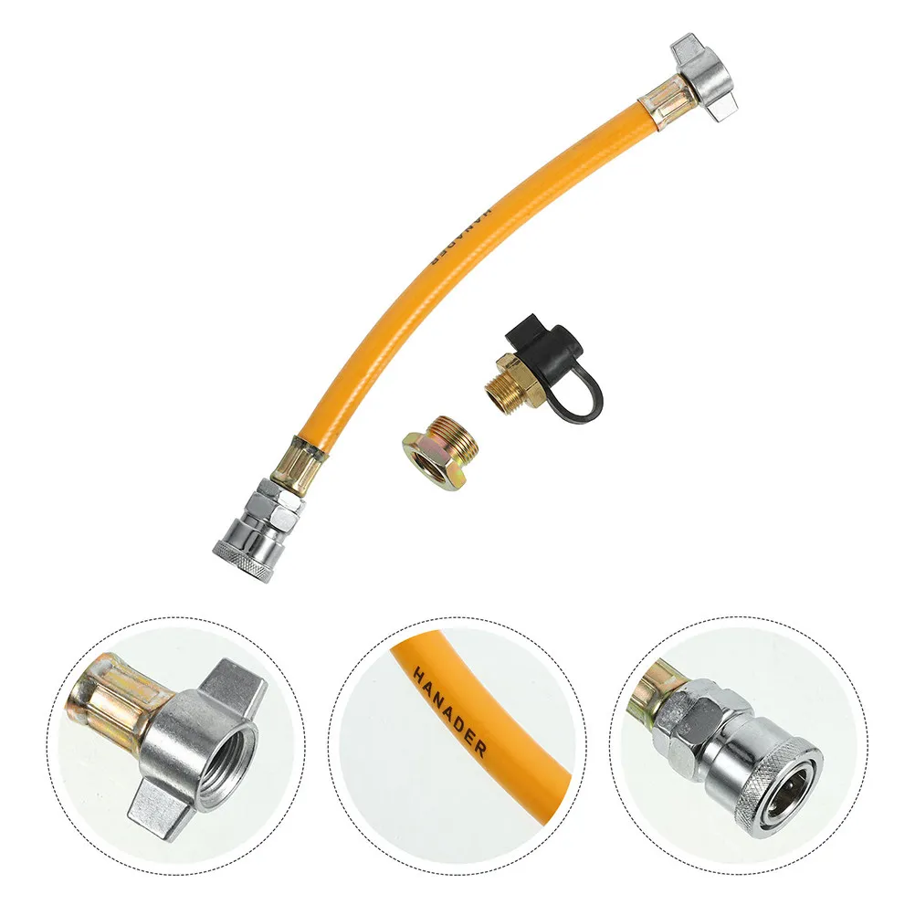 

1 Set Hose Heavy Duty Truck Easy Install for Trailer Truck Inflator Parts Hose Kit Heavy Duty Tractor
