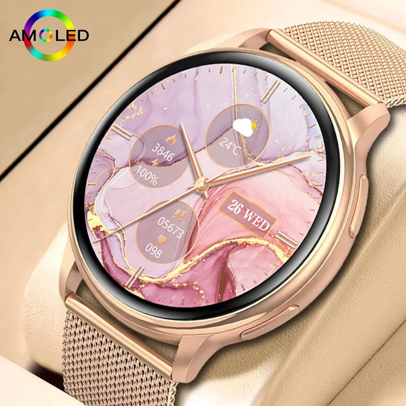 

Gift for Women Ultra Thin Women SmartWatch 1.32 HD 466*466 AMOLED Display Always Show Time Call Reminder New Original Smartwatch