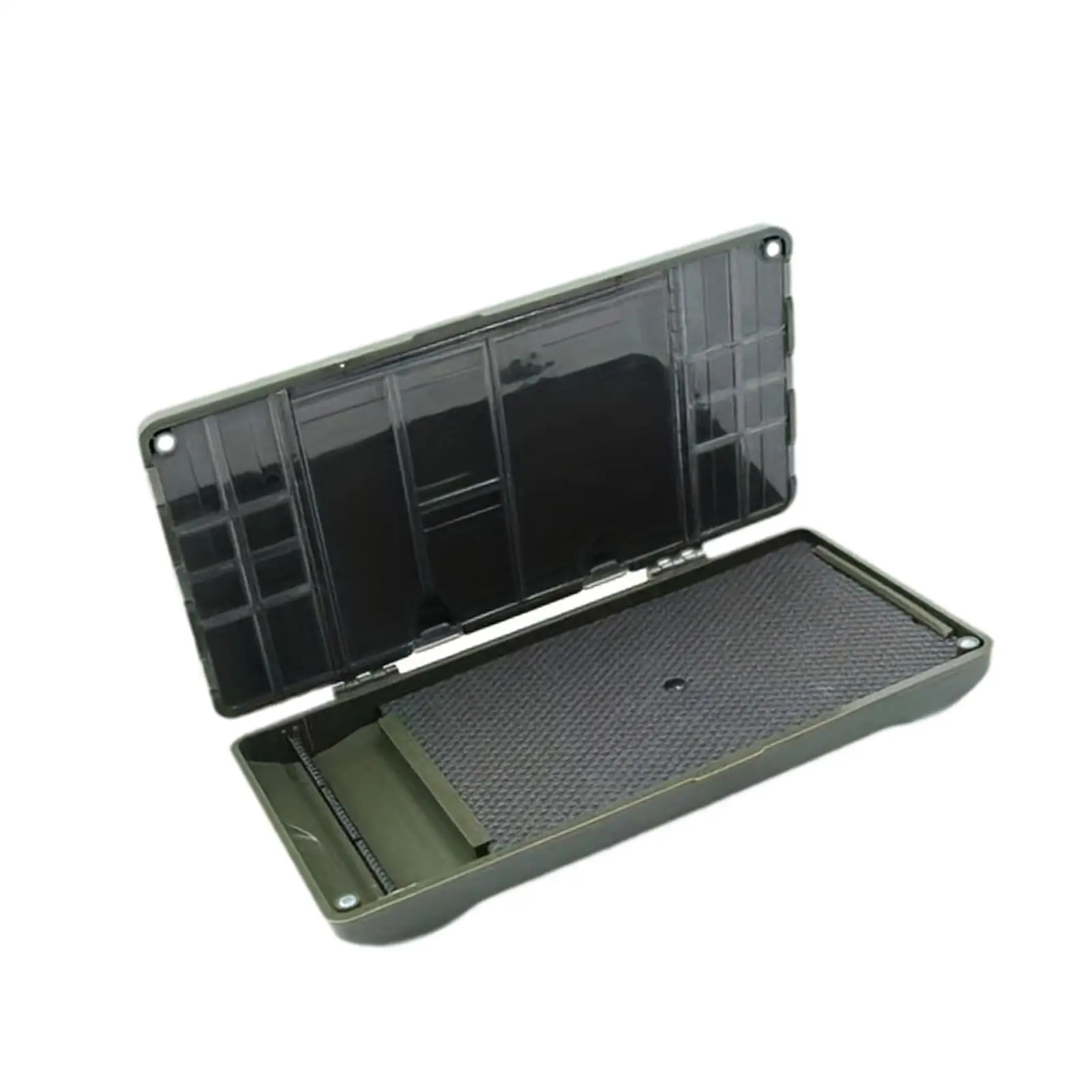 

Fly Fishing Box Rig Box Organizer Baitcasting Carp Rig Storage Box Portable Fishing Tackle Bait Box Carp Fishing Tackle Box