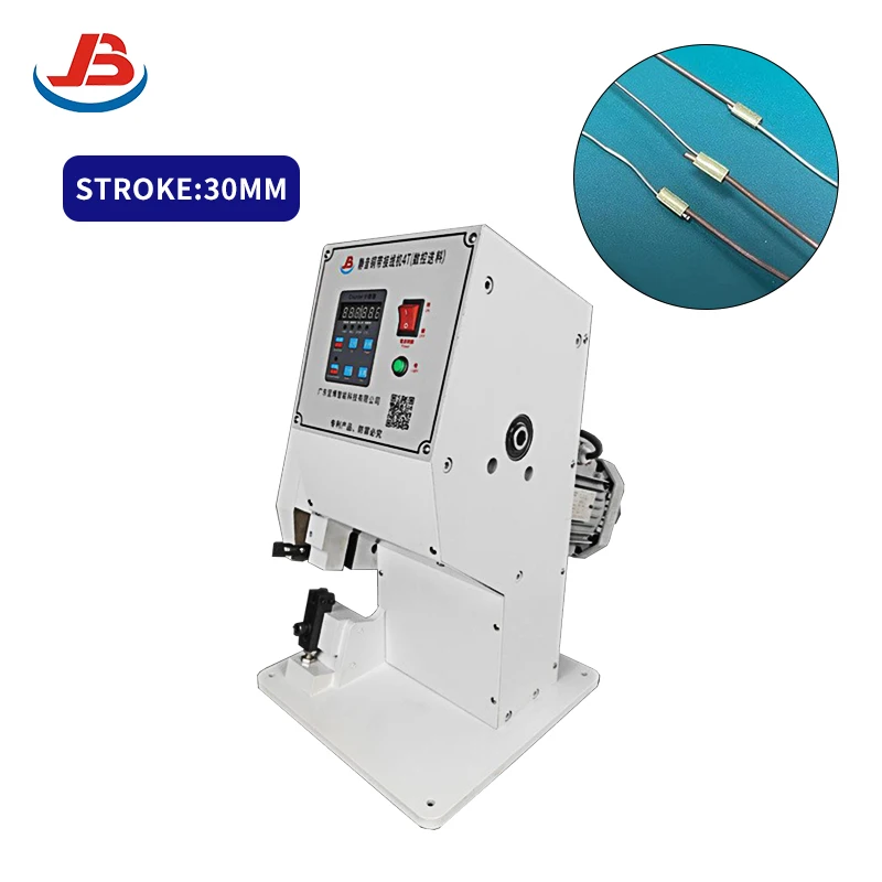 4T Automatic CNC Feeding Silent Copper Strip Crimping Equipment Cable Wire Butt Connector Crimper Mute Cable Manufacturing