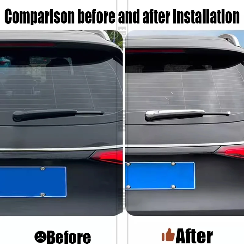 ممسحة النافذة الخلفية لمرسيدس بنز GLC X254 ، منتجات السيارة الخارجية بغطاء مزخرف ، من من من من من الخارج ، من من من من من من الخارج ،