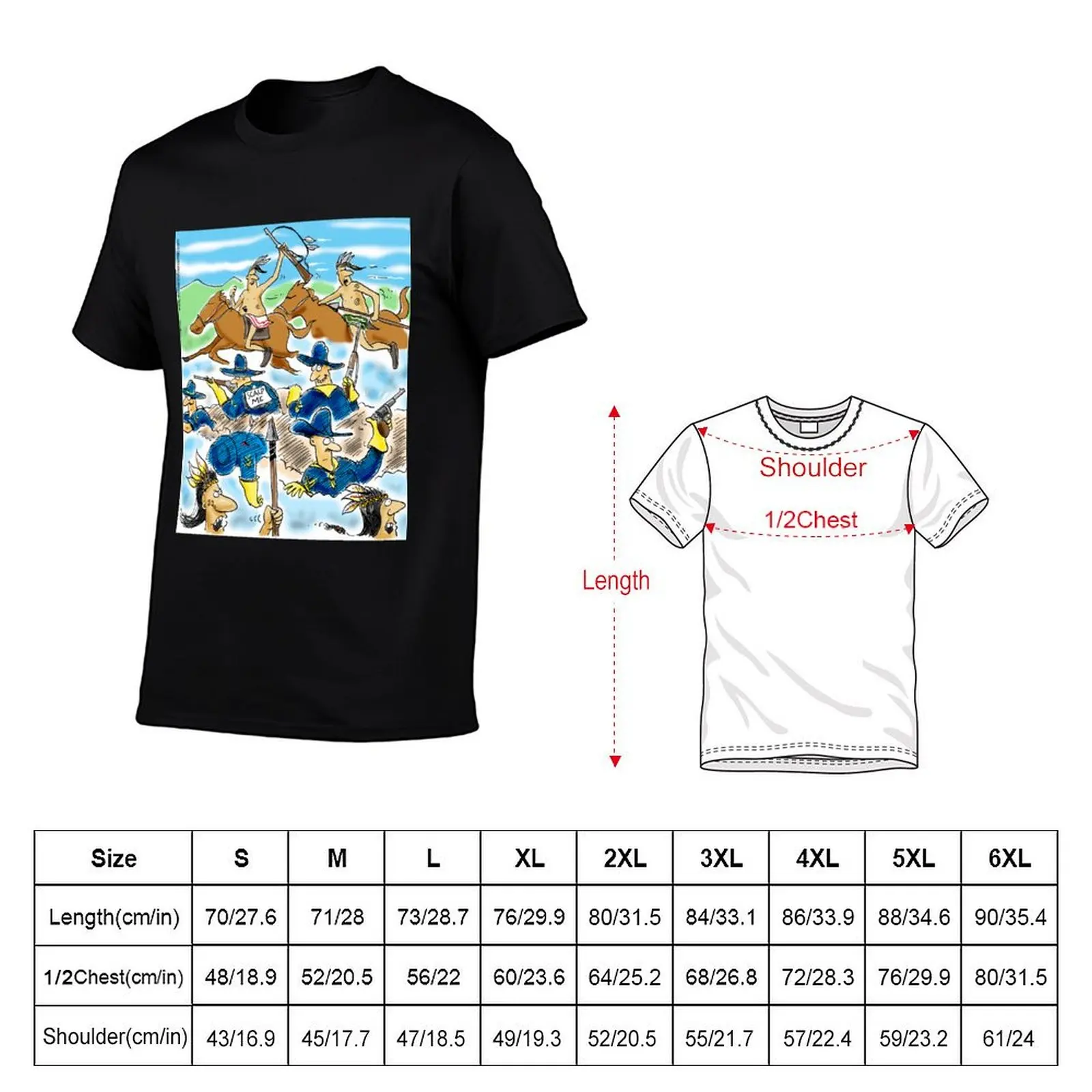 Battle of Little Bighorn Scalp Me sticky note stunt! T-Shirt Lightweight Print T-Shirt