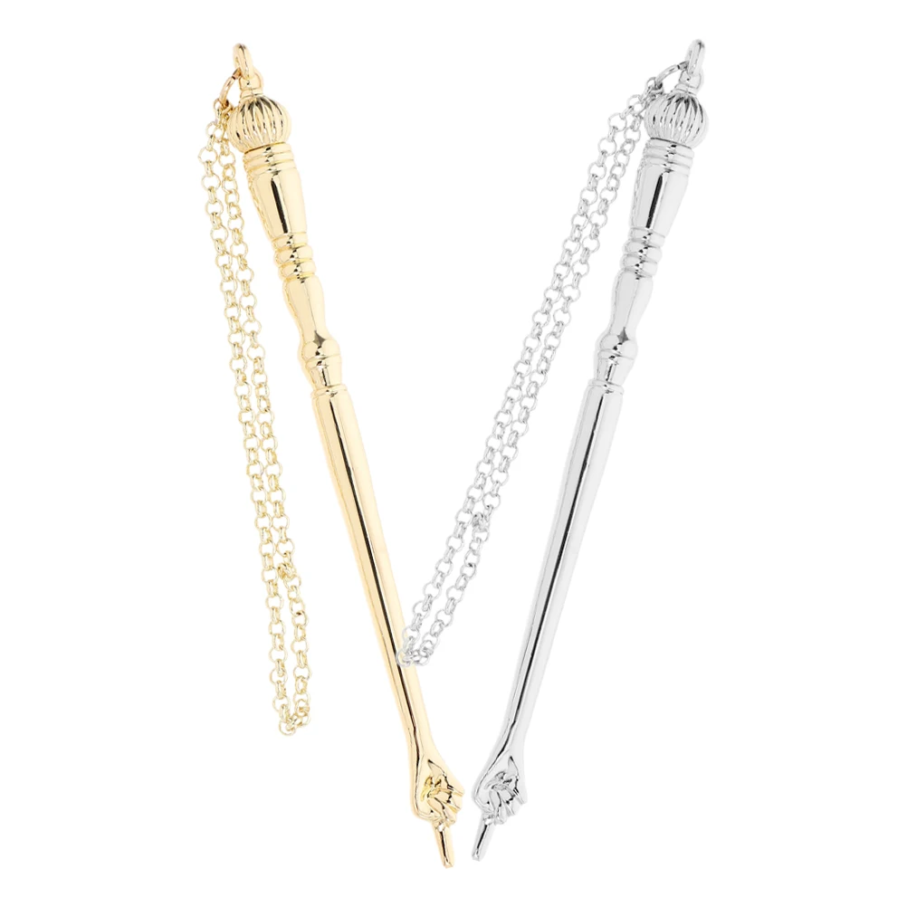 

2 Pcs Jewish Gifts Book Page Pointer Finger Reading Tool Zinc Alloy