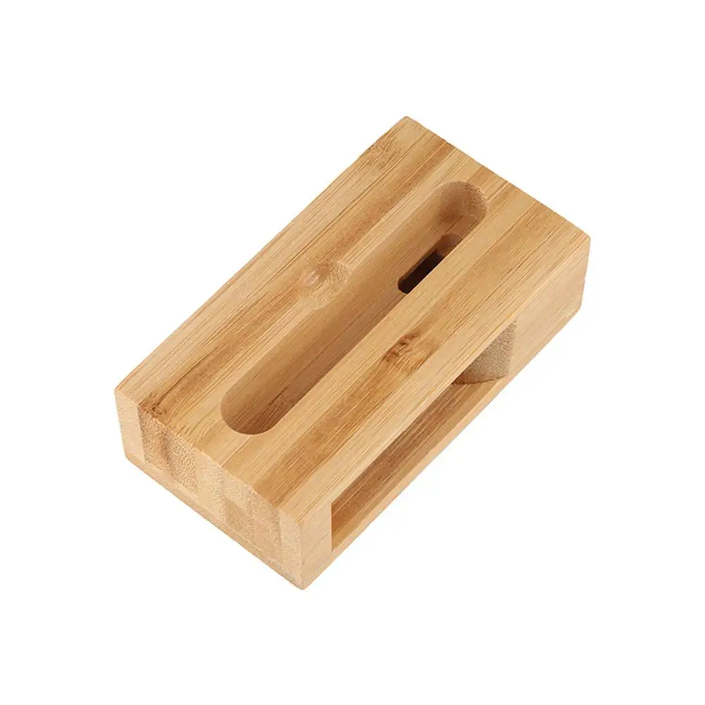 Speaker Bamboo Sound Amplifier Odorless Stable Bamboo Mobile Phone Holder Portable Environmental Friendly