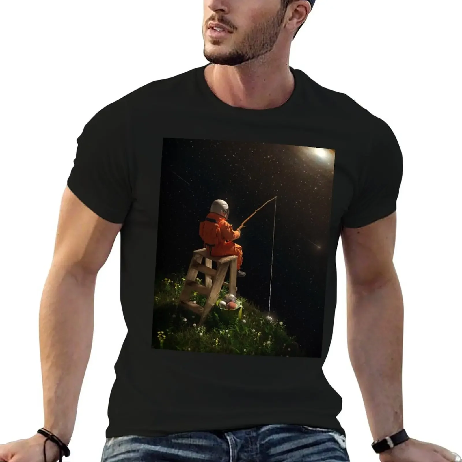

Star Fishing T-Shirt graphic shirts designer shirts valentines boutique clothes mens graphic t-shirts big and tall