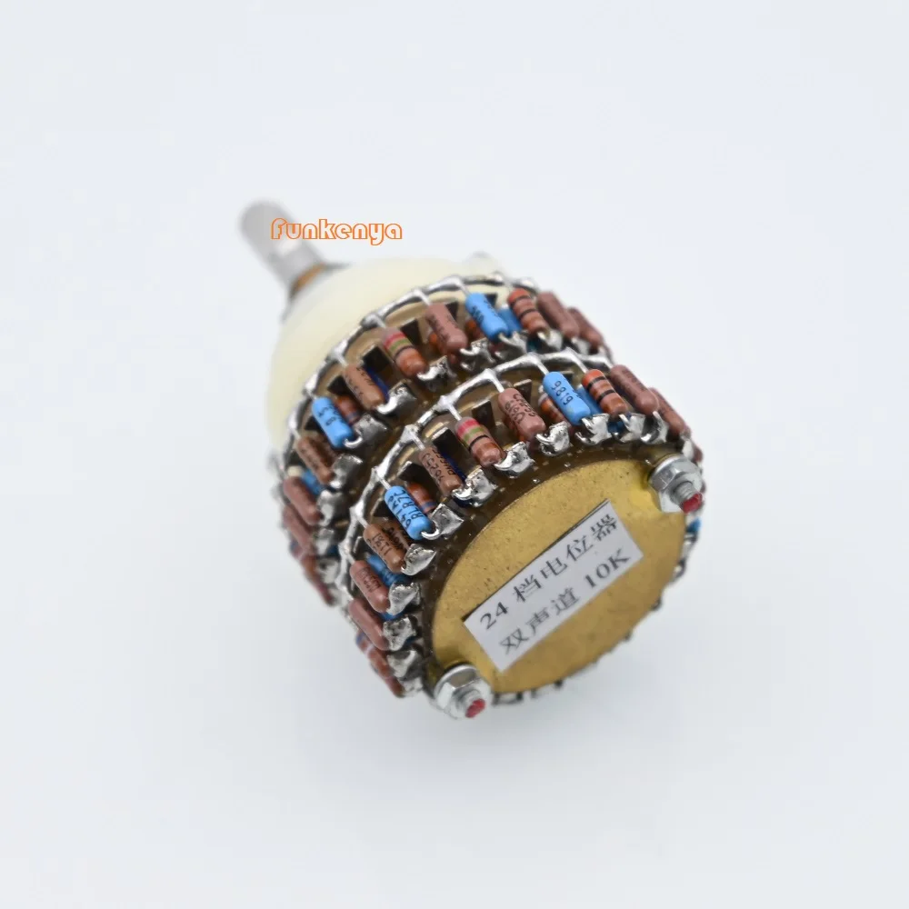 

DALE 4x24 Speed Progressive Volume Control Potentiometer Dual Channel 10K 50K 100K 250K