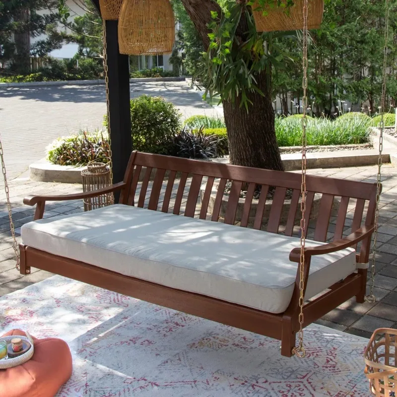 Swing chair Outdoor garden furniture Wood teak