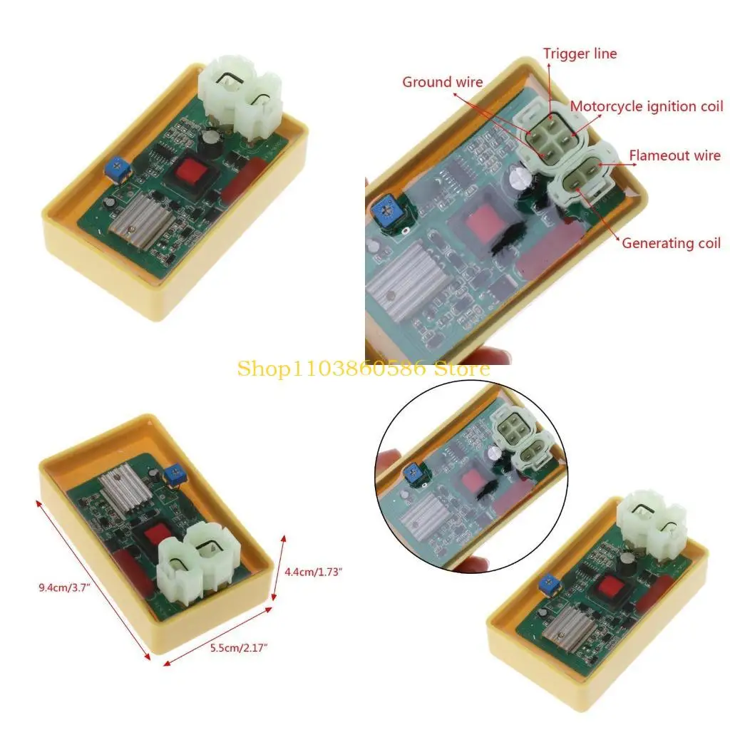 242A Motorcycle ATV 6 Pin CDI Ignition Box for50cc 60cc 125cc 150cc Scooter ATV GY6