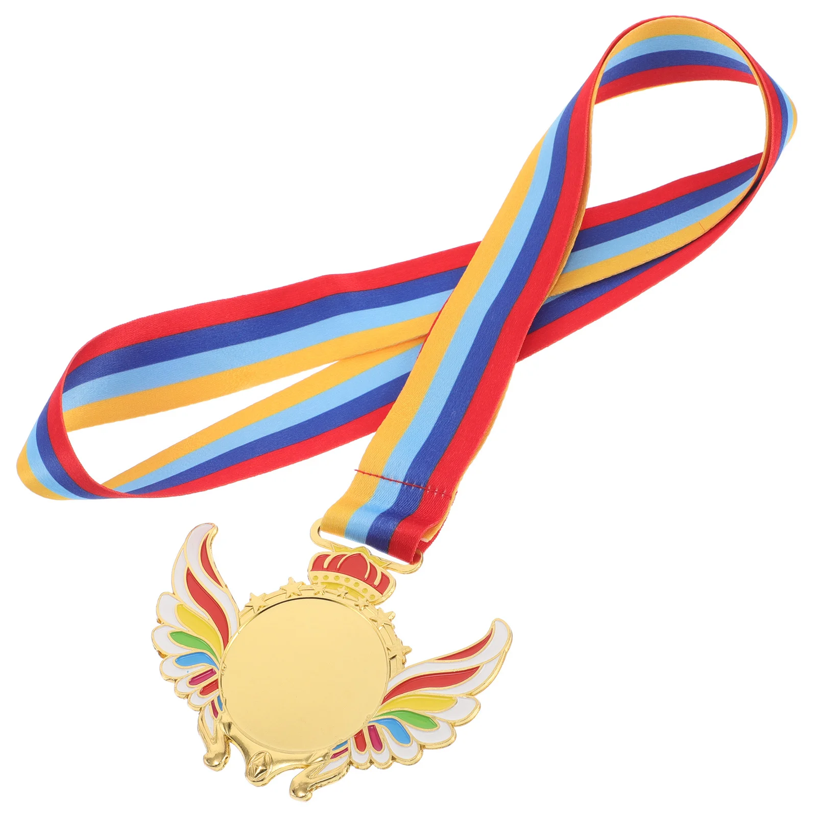 

Award Medal Neck Ribbon Sports Event Plastic Kids Competition Classroom Prize Sports Party Favor Football Basketball Achievement