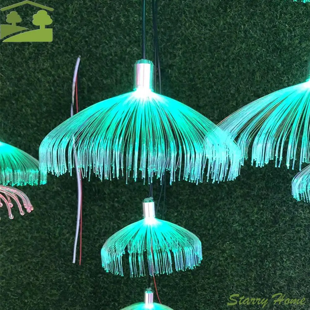 

Square Comercial Outdoor Home Decor Birthday New Year Christmas Decoration Decorative Lights Chandelier Jellyfish Light