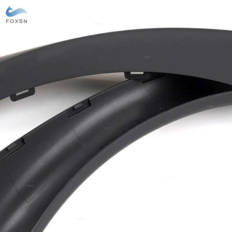 For BMW 3 Series E90 E91 325 330 318 2004-2012 Car Left Right 2pcs Inner Door Panel Handle Pull Cover Trim Black/Carbon Texture