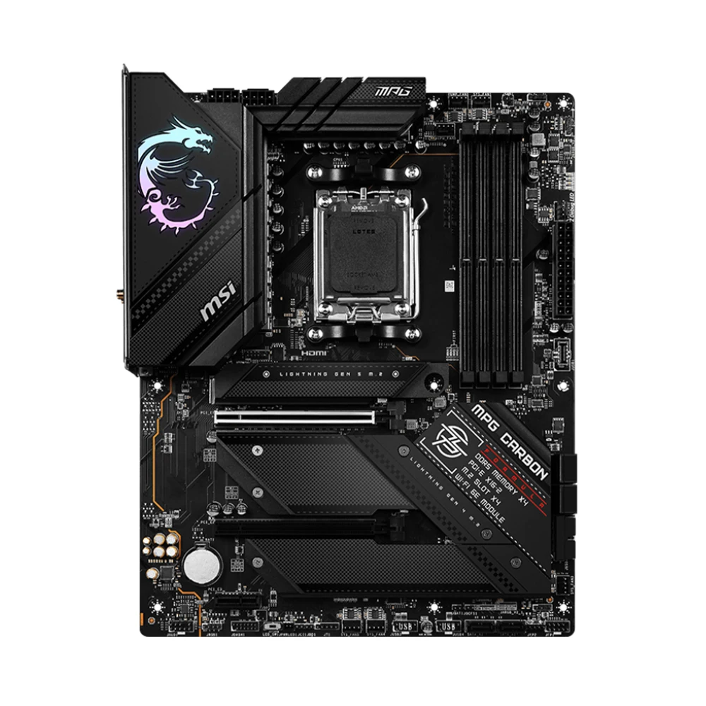 Imagem -02 - Msi-motherboard com Wi-fi Mpg B650 Suporta Processadores Ryzen Desktop Memória Ddr5 256gbusb 3.2 Gen 2x2 7780 x 3d B650