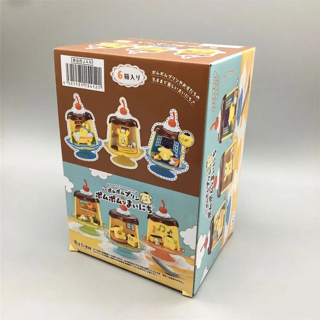 Hochwertige Re-ment Pompom Purin Room Miniatur-Szenen-Serie Blindboxen Miniatur-Spielzeugmodell-Sammlung Ornament Geburtstagsgeschenke – Detail 2